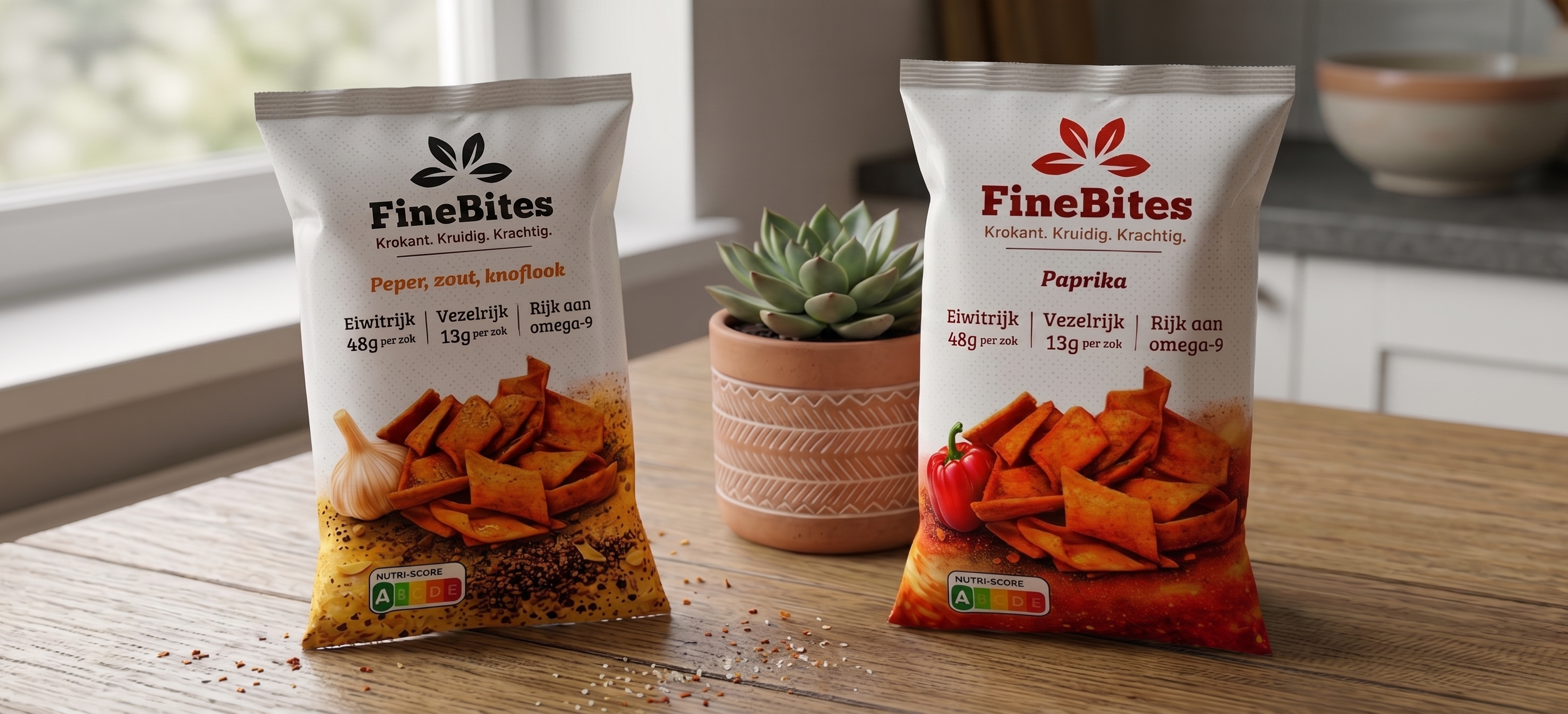 FineBites chips zakken