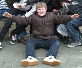 Stefan als kind, 2008